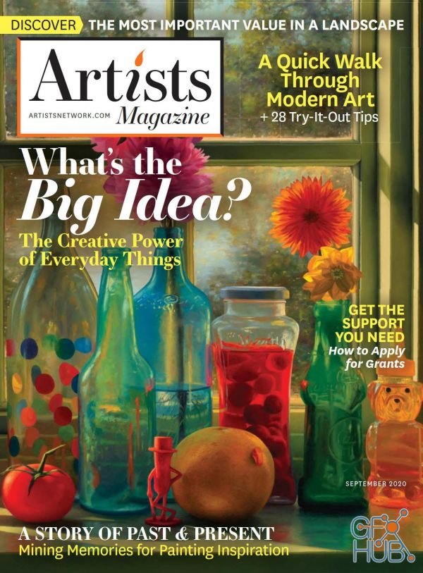 The Artist's Magazine – September 2020 (True PDF)