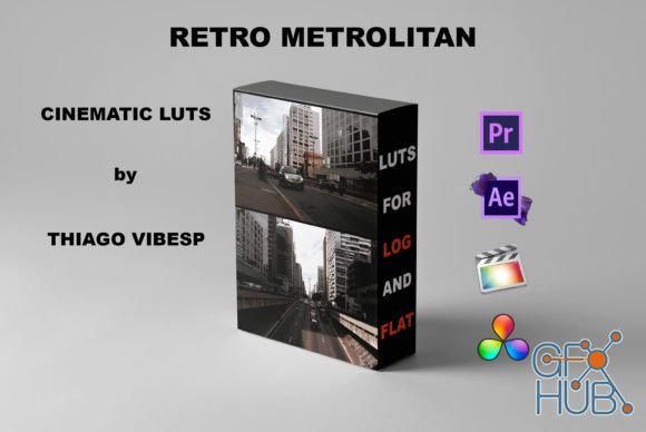 Thiago Vibesp – Retro Metrolitan Cinematic LUT's (Win/Mac)