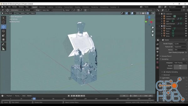 Skillshare – Blender for Beginners: Liquid Simulations