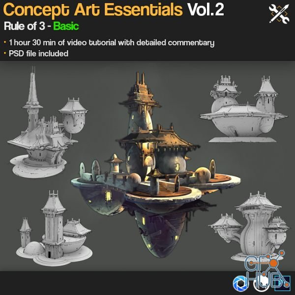 Gumroad – Concept Art Essentials Vol.2 by JROTools