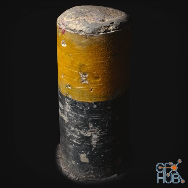 Traffic Pile 3D Scan, PBR