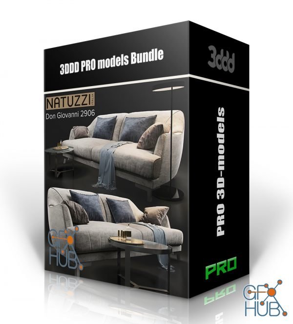 3DDD/3DSky PRO models – July 1 2020 (Megapack)