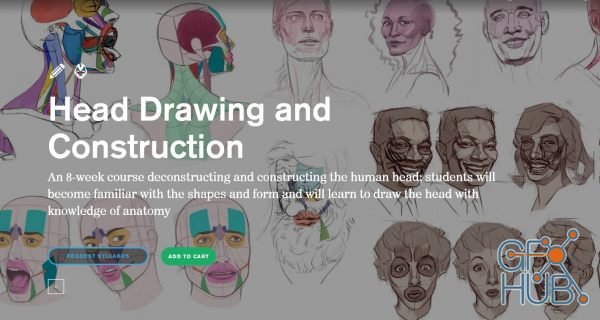 CGMaster Academy – Head Drawing and Construction