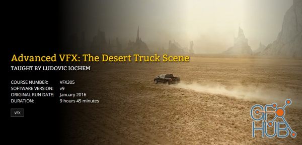 FXPHD – VFX305 – Advanced VFX The Desert Truck Scene (Requsted)