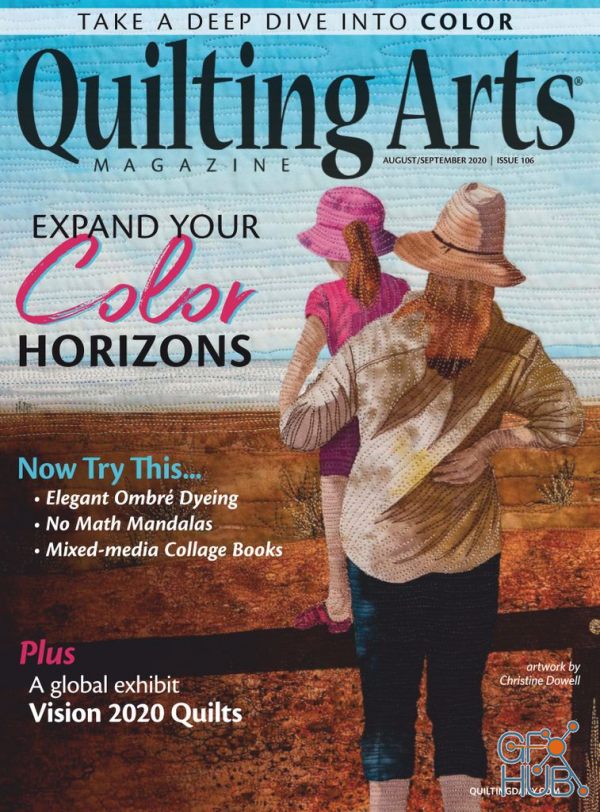 Quilting Arts – August-September 2020 (True PDF)