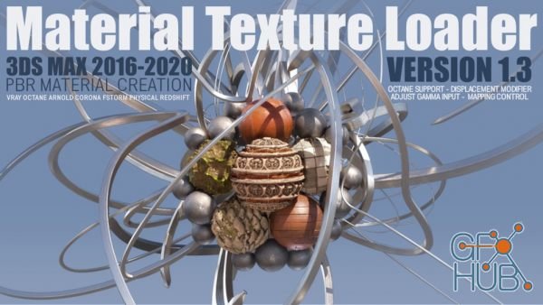 Gumroad – Material Texture Loader v1.311 for 3ds Max