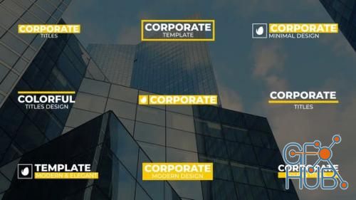 Videohive – Big Modern Corporate Titles