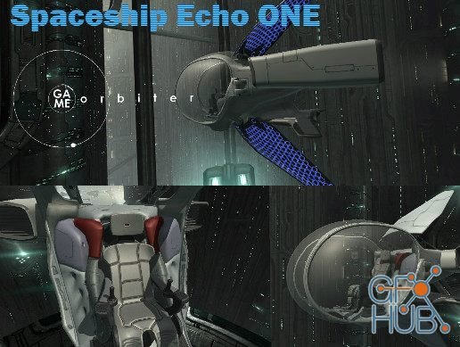 Unity Asset – Spaceship Echo One v1.0