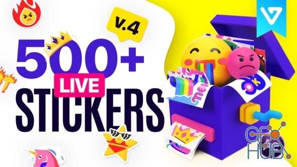 Videohive – Essential Stickers Library V3