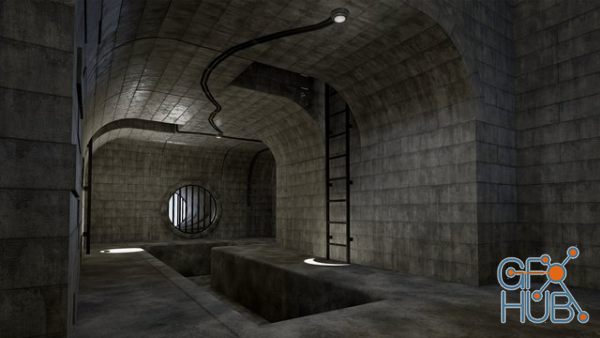 Unreal Engine Asset – Sewers and Underground Modular Set v4.25.1