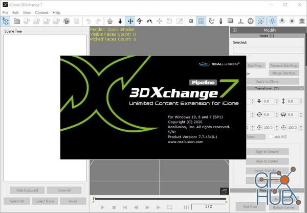 Reallusion iClone 3DXchange 7.7.4310.1 Pipeline Win x64