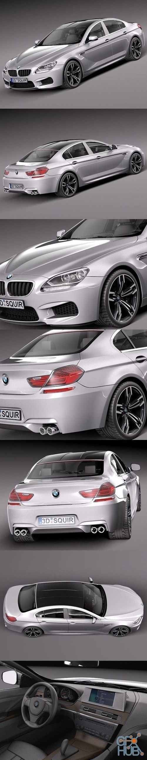 BMW M6 Gran Coupe 2014 car