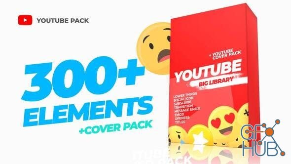 Videohive – 300 Youtube Library and Сover pack