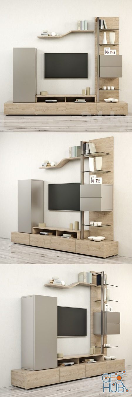 Furniture for TV Multimedia GAUTIER COLLECTION ADULIS
