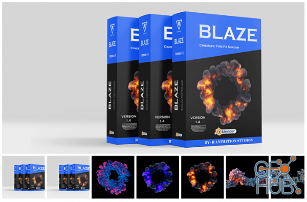 Blender Market – Blaze Add-On