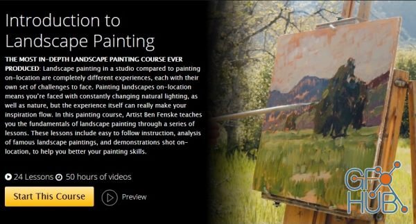 New Masters Academy – Introduction to Landscape Painting with Ben Fenske