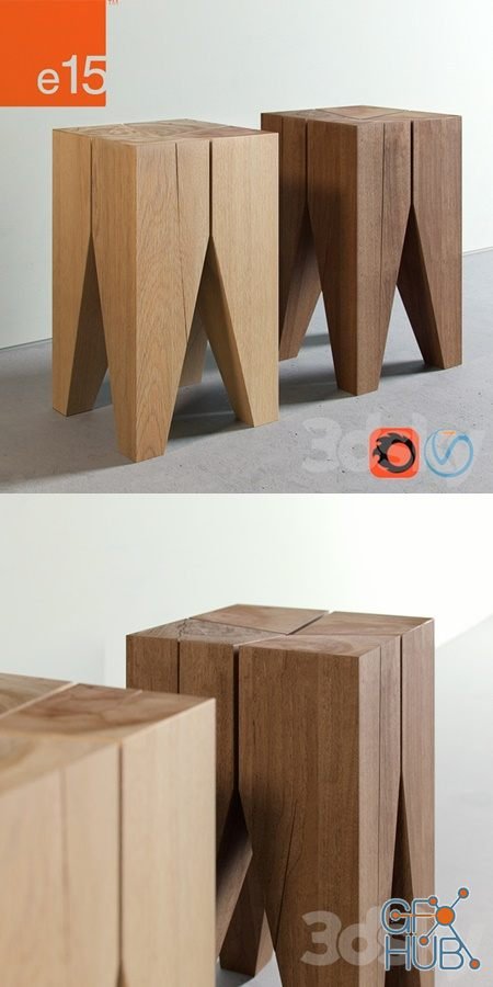 e15 Backenzahn stool