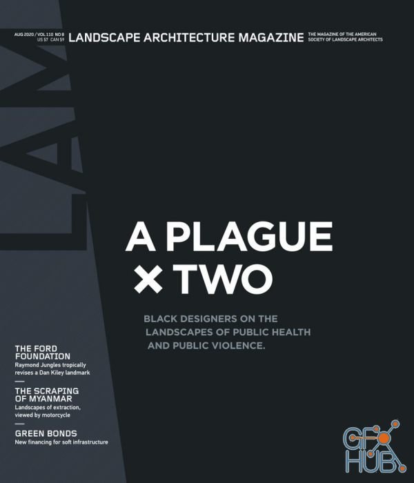 Landscape Architecture Magazine USA – August 2020 (True PDF)