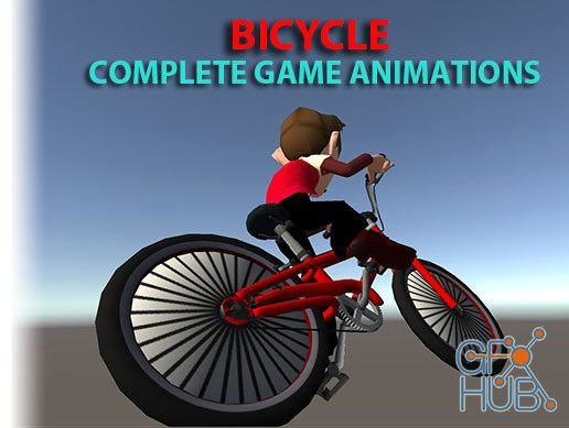 Unity Asset – Bike Animations Cartoon