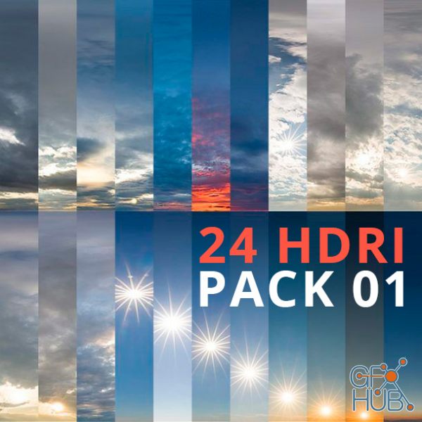 3DCollective – Real Light 24 HDRi Pro Pack 01 (Updated)