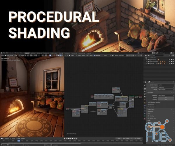 Blender Cloud – Procedural Shading Fundamentals and Beyond Part 1-6