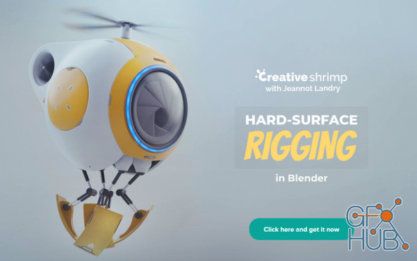 Creative Shrimp – Hard Surface Rigging In Blender