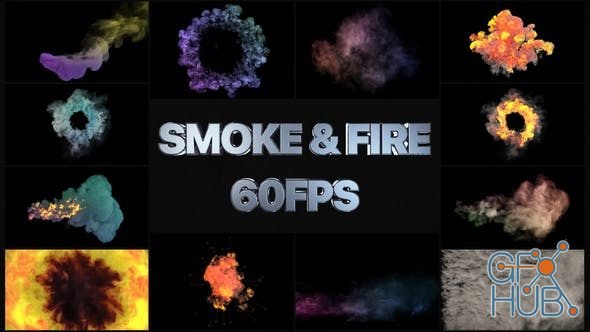Videohive – Smoke And Fire VFX Simulation | After Effects