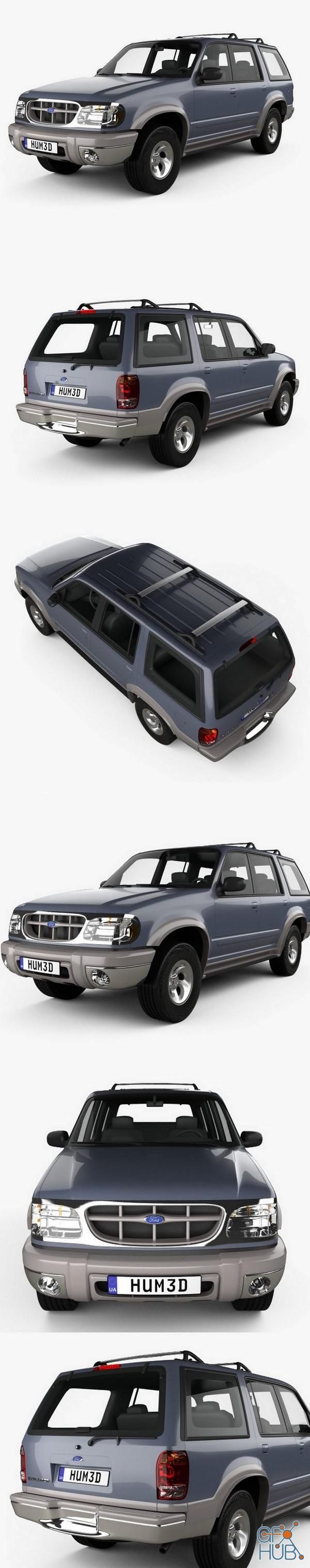Hum 3D Ford Explorer 1994