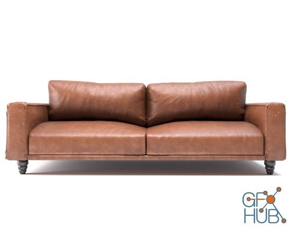 Modern Slouchy Sofa