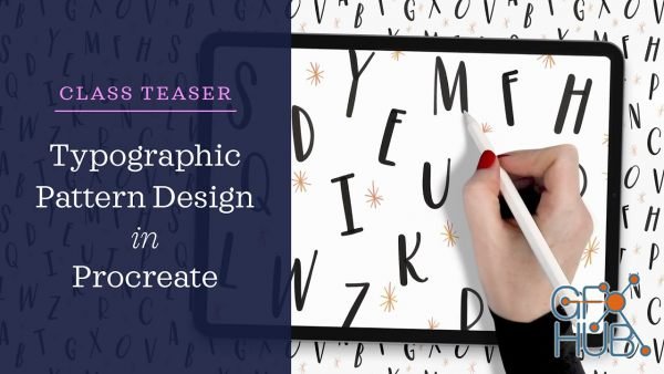 Skillshare – Typographic Pattern Design in Procreate