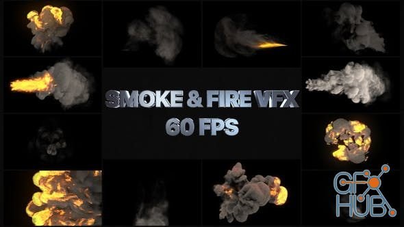 Videohive – Smoke And Fire VFX Elements | After Effects