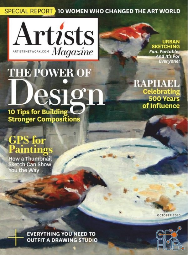 The Artist's Magazine – October 2020 (True PDF)