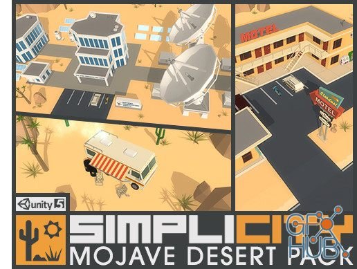 Unity Asset – SimpliCity Mojave Desert v1.01