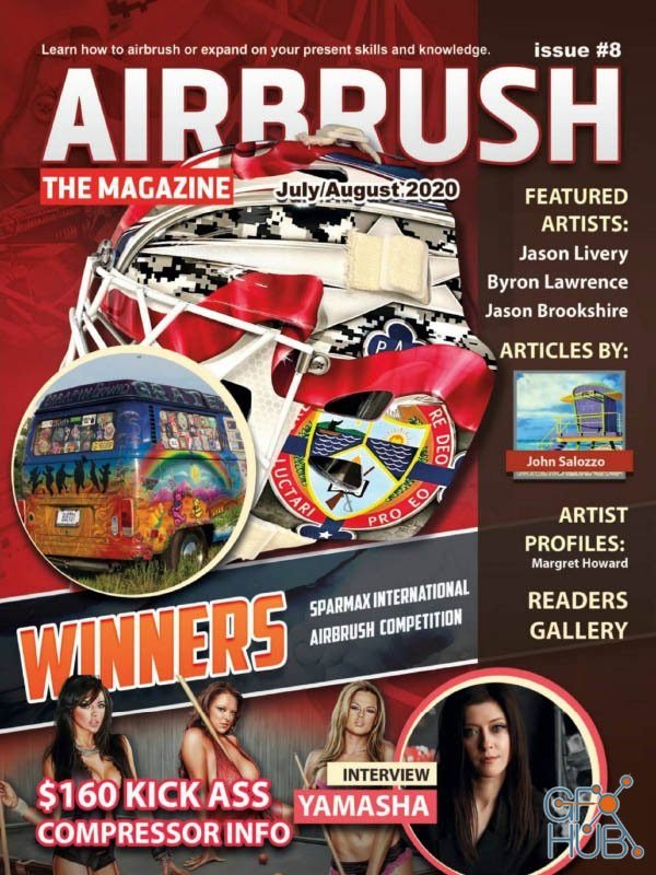 Airbrush The Magazine – Issue 8, July August 2020 (PDF)
