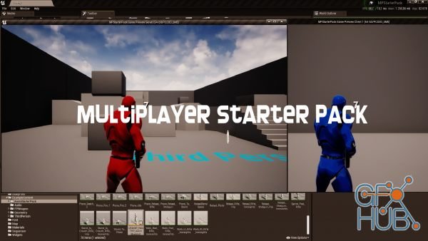 Unreal Engine Asset – Multiplayer Starter Pack v4.25