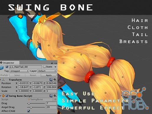 Unity Asset – Swing Bone