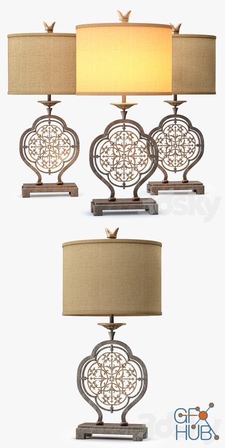 Murray Feiss Marcella 1Lt Table Lamp