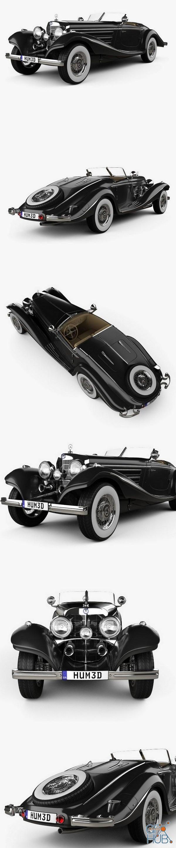 Mercedes-Benz 540K 1936 car