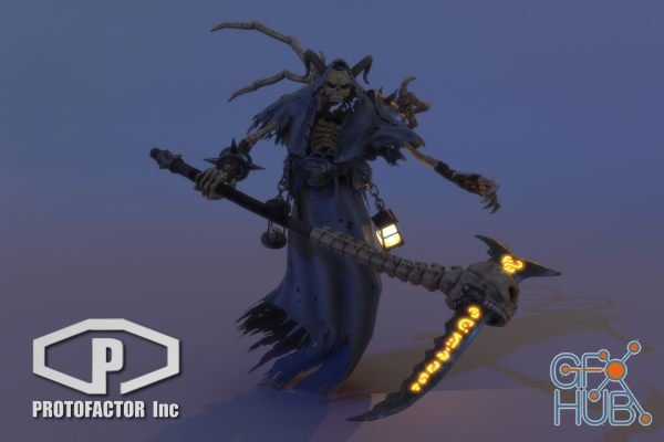 Unity Asset – REAPER BOSS CHARACTER v1.01