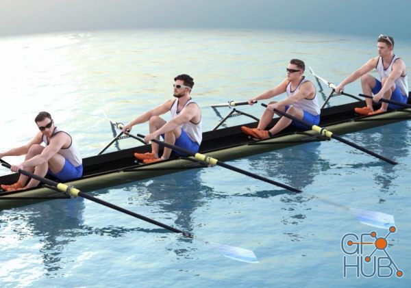 Rowers 3D Scan