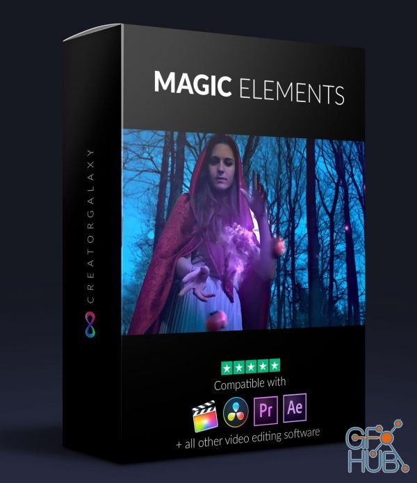 CreatorGalaxy – 4K Magic Elements Bundle