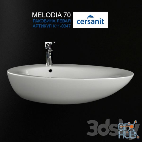 Sink Sersanit MELODIA 70