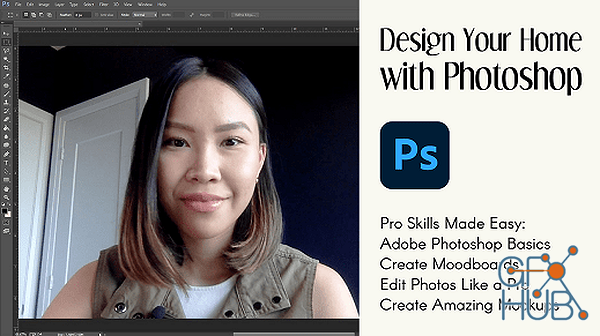 Skillshare – Design Your Home with Adobe Photoshop | For Beginners