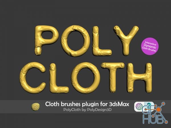 CGTrader – PolyCloth ClothBrush Plugin for 3dsMax