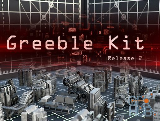 Unity Asset – Greeble Kit R2