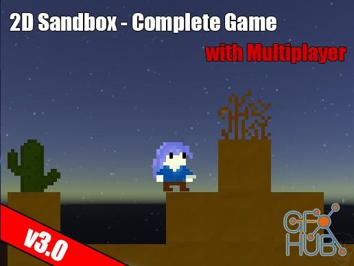 Unity Asset – 2D Survival Sandbox Multiplayer