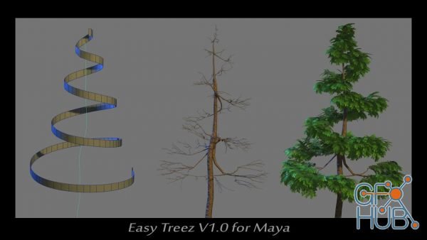 Gumroad – Easy Treez 2.0 for Maya 2016+