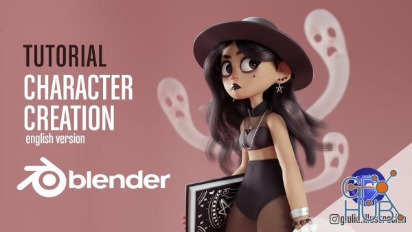 Gumroad – Character Creation in Blender