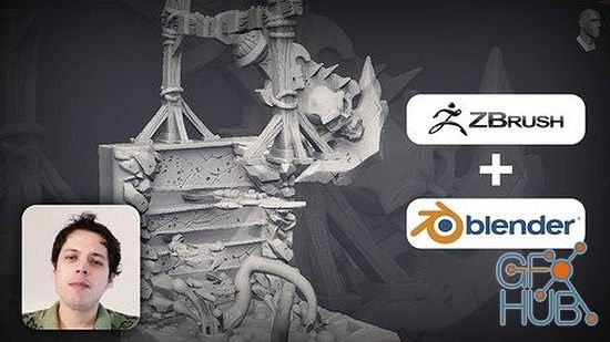 Udemy – Sculpting Props for 3D Printing Using zBrush 2020 & Blender