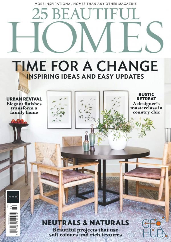 25 Beautiful Homes – October 2020 (True PDF)